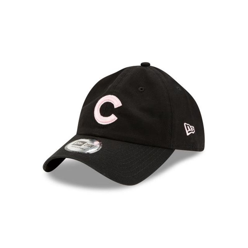 MLB Chicago Cubs Casual Classic Adjustable (WWM3144) - Black New Era Caps